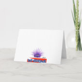 Tropical Santa Wenskaart Feestdagen Kaart (Achterkant)