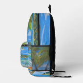 Tropical scene backpack  bedrukte rugzak (Rechts)