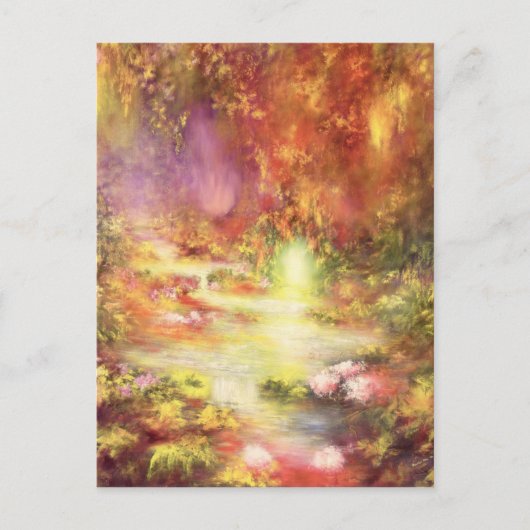 Tropical Scenery 1990 Briefkaart (Voorkant)
