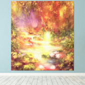 Tropical Scenery 1990 Canvas Afdruk (Insitu (Houten vloer))