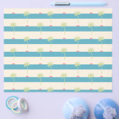 tropical scrapbooking paper flyer (Enkel)