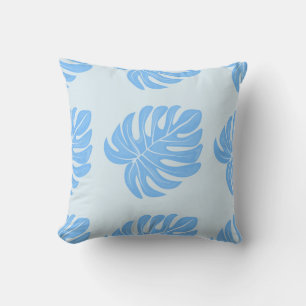 Tropical seamless etnische pattern with exotic lea kussen