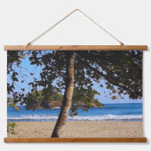 tropical serenity beach hangend wandkleed (Voorkant)