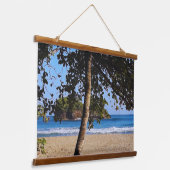tropical serenity beach hangend wandkleed (Gebogen)