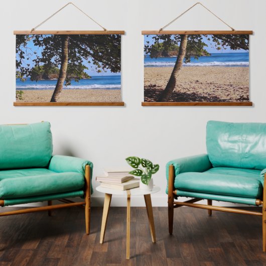 tropical serenity beach hangend wandkleed (Woonkamer)
