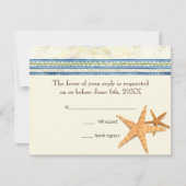 Tropical Shell Paradise - RSVP Respons Kaarten (Voorkant)