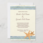 Tropical Shell Paradise - Uitnodiging voor bruilof (Voorkant)