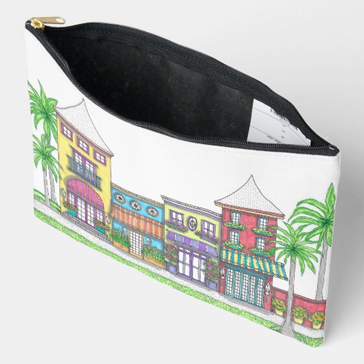 Tropical Shops Gele Accessoire Tas (Open)