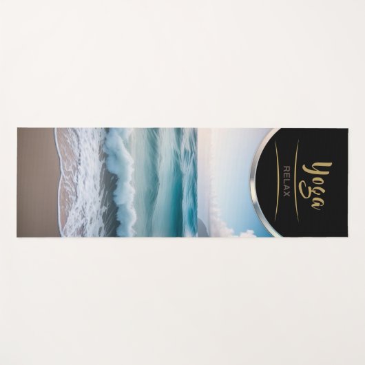 Tropical Shore - Yoga Mat (Voorkant (horizontaal))