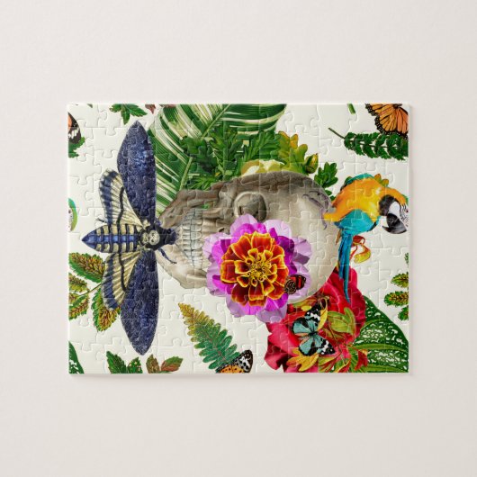 Tropical Skull Legpuzzel (Horizontaal)