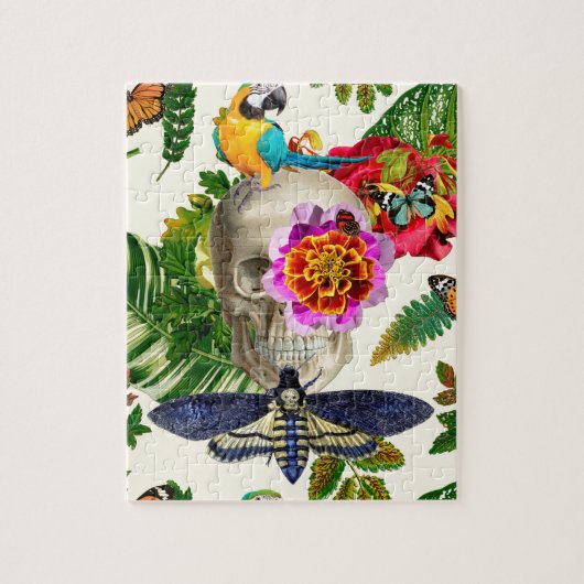 Tropical Skull Legpuzzel (Verticaal)