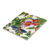 Tropical Skull Tegeltje (Zijkant)