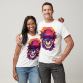Tropical Skull Vibe T-shirt (Unisex)