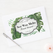 Tropical Soy Wax Melt Label (Envelop)