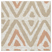 Tropical Spa Coordinates - Tribal Zig Zag Stof (Close Up)