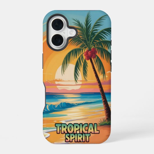 Tropical Spirit iPhone 16 Hoesje (Achterkant)