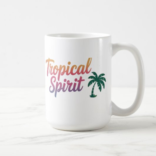 Tropical spirit koffiemok (Rechts)