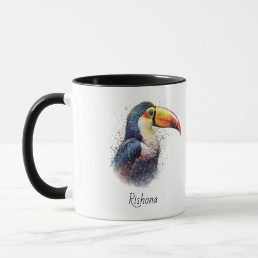 Tropical Splendor Toucan, op maat Mok (Links)