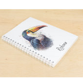 Tropical Splendor Toucan, op maat Notitieboek