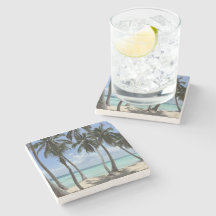 Tropical Stone Onderzetter