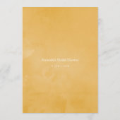 Tropical Summer Beach Baby shower Moeder Advies (Achterkant)