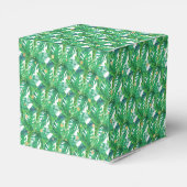 Tropical Summer Beach Luau Boys Baby shower Bedankdoosjes (Achterkant)