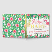 Tropical Summer Beach Luau Meisjes Baby shower Ech Gastenboek (Volledig)
