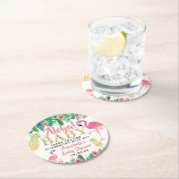 Tropical Summer Beach Luau Meisjes Baby shower