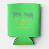 Tropical Summer Blikjeskoeler (Voorkant)