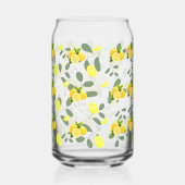 Tropical Summer Citrus vers sinaasappel citroen Sl Blikvorm Glas (Voorkant)