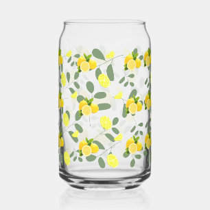 Tropical Summer Citrus vers sinaasappel citroen Sl Blikvorm Glas