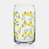 Tropical Summer Citrus vers sinaasappel citroen Sl Blikvorm Glas (Achterkant)