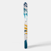 Tropical Summer Leaves Bright Phone Case (Achterkant / Links)