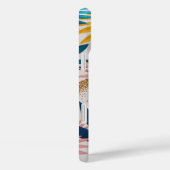 Tropical Summer Leaves Bright Phone Case (Achterkant / Rechts)