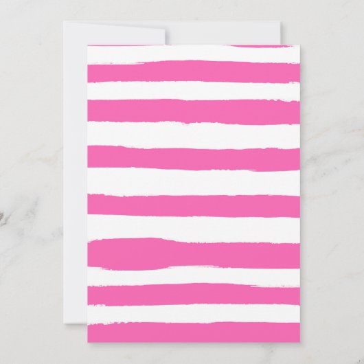 Tropical Summer Pool Party van kind Kaart (Achterkant)