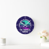 Tropical Summer Vibes-82646 Ronde Klok (Huis)