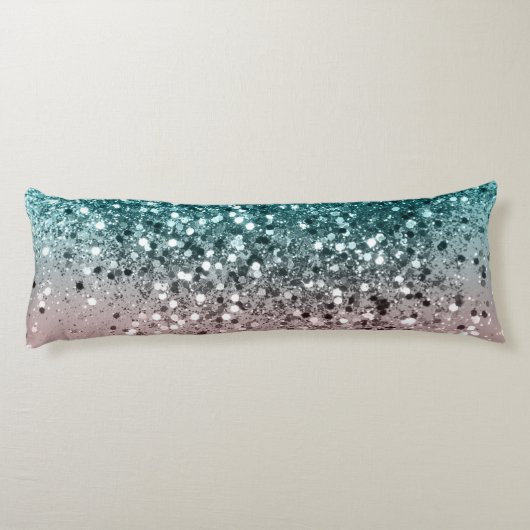 Tropical Summer Vibes Glitter #3 Lichaamskussen (Achterkant)