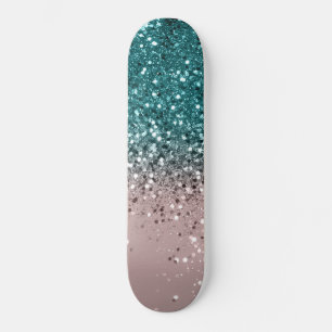 Tropical Summer Vibes Glitter #3 Persoonlijk Skateboard