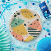 Tropical & Summer Vibes Papieren Bordje (Feest)