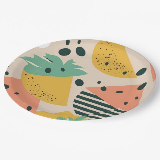 Tropical & Summer Vibes Papieren Bordje (Gekanteld)