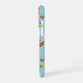 Tropical Summer Vibes Pattern Phone Case iPhone 16 Hoesje (Linkerkant)