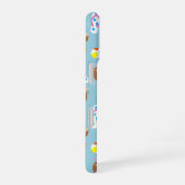 Tropical Summer Vibes Pattern Phone Case iPhone 16 Hoesje (Rechterkant)