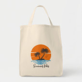 Tropical Summer Vibes Tote Bag (Voorkant)