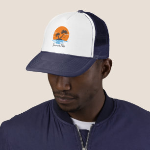 Tropical Summer Vibes Trucker Pet