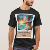 Tropical Sunset Escape T-shirt (Voorkant)