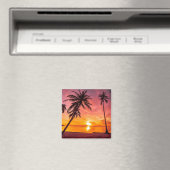 Tropical Sunset Magnet (Insitu (Vaatwasser))