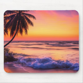 Tropical Sunset Mousepad Muismat