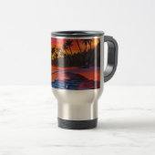 Tropical Sunset Mug Reisbeker (Voorkant rechts)