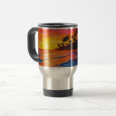 Tropical Sunset Mug Reisbeker (Voorkant links)