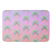 Tropical Sunset Palm Tree  Badmat (Voorkant)